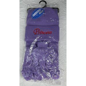Princess Scalf, Bennie, Gloves Set Girls NWT
